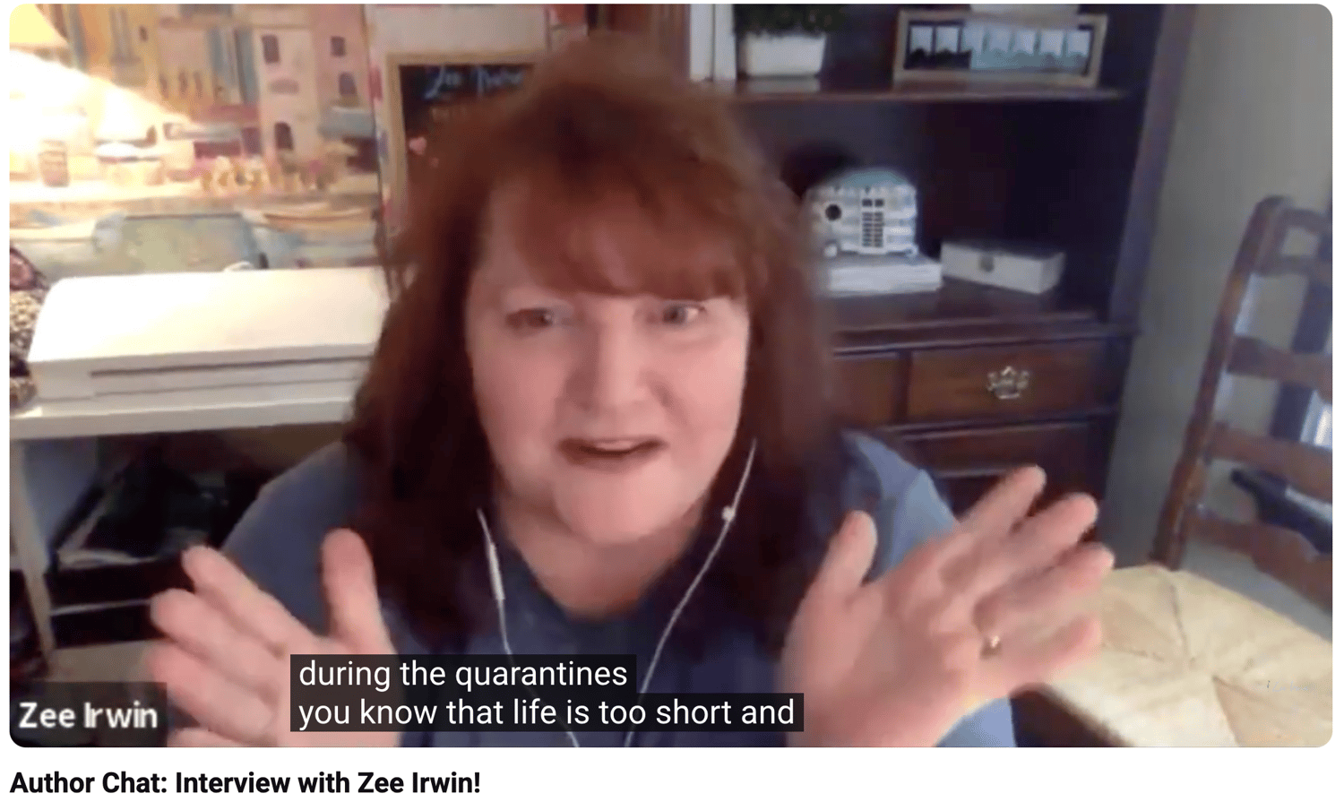 How Zee Irwin became a steamy small town romance author: a story idea on a two-hour commute, a leap of faith in 2021 & 50 books later. Her first interview.