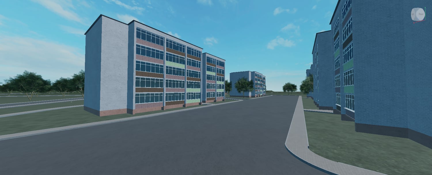 Raseiniai city map featuring bank, fire station, and ambulance station