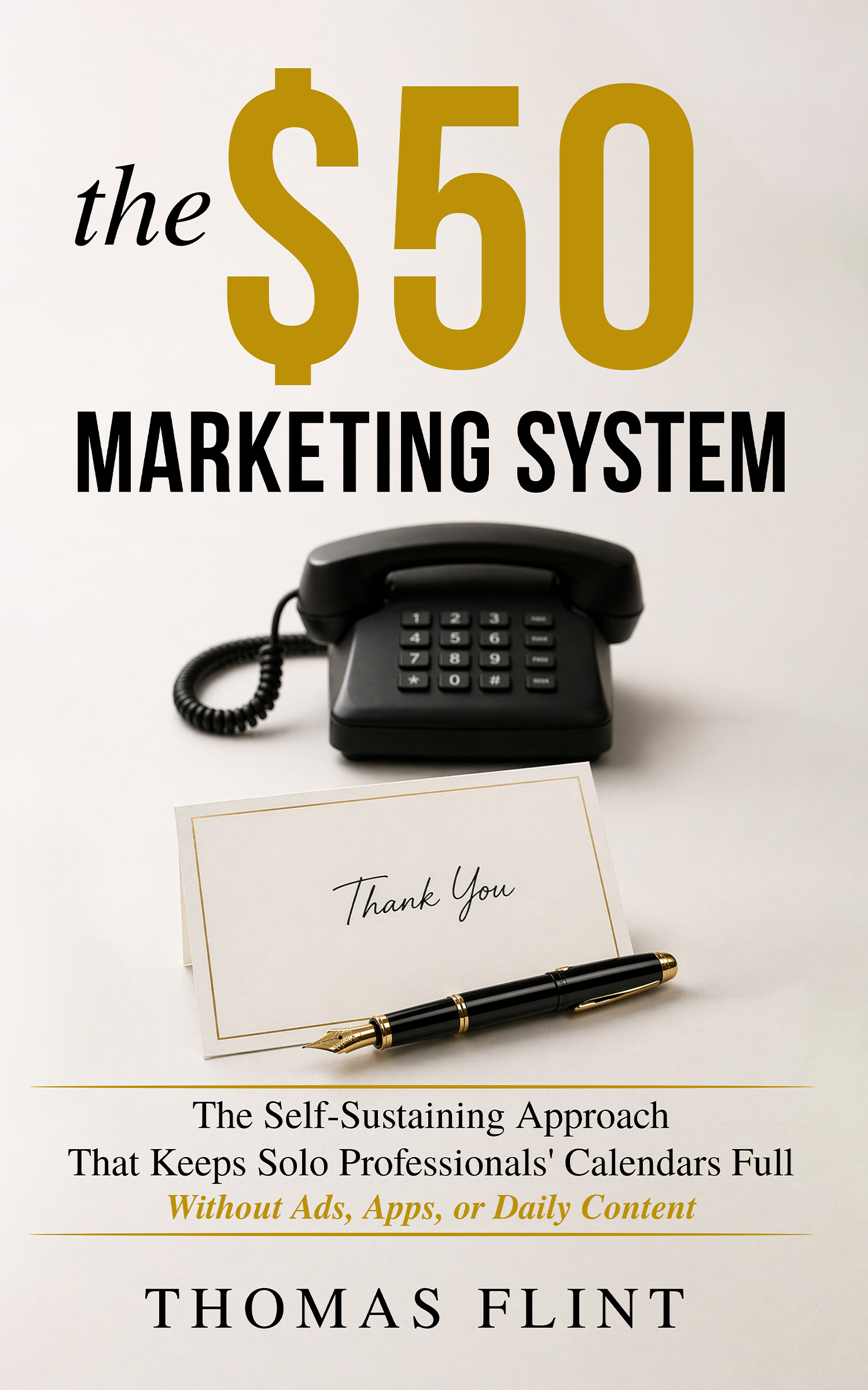 The $50 Marketing System Front Cover