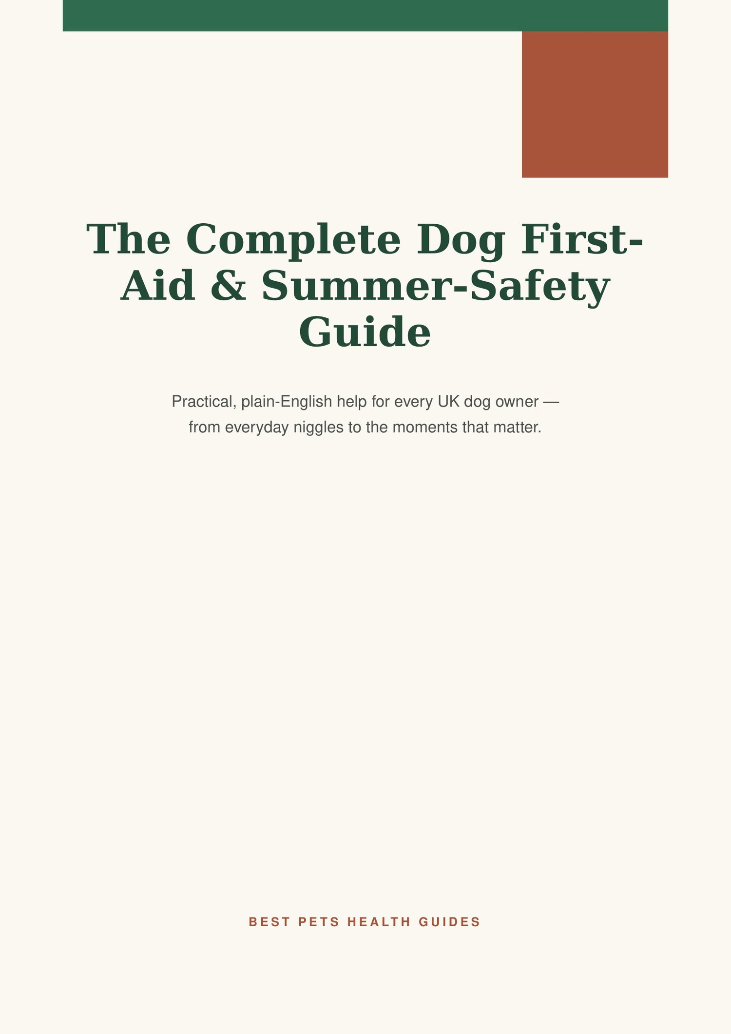 dog first aid, dog health, heatstroke, dog first aid kit, dog summer safety, ticks and fleas dog, dog toxic foods, senior dog care, dog allergies, uk dog owner, pet care, dog owners