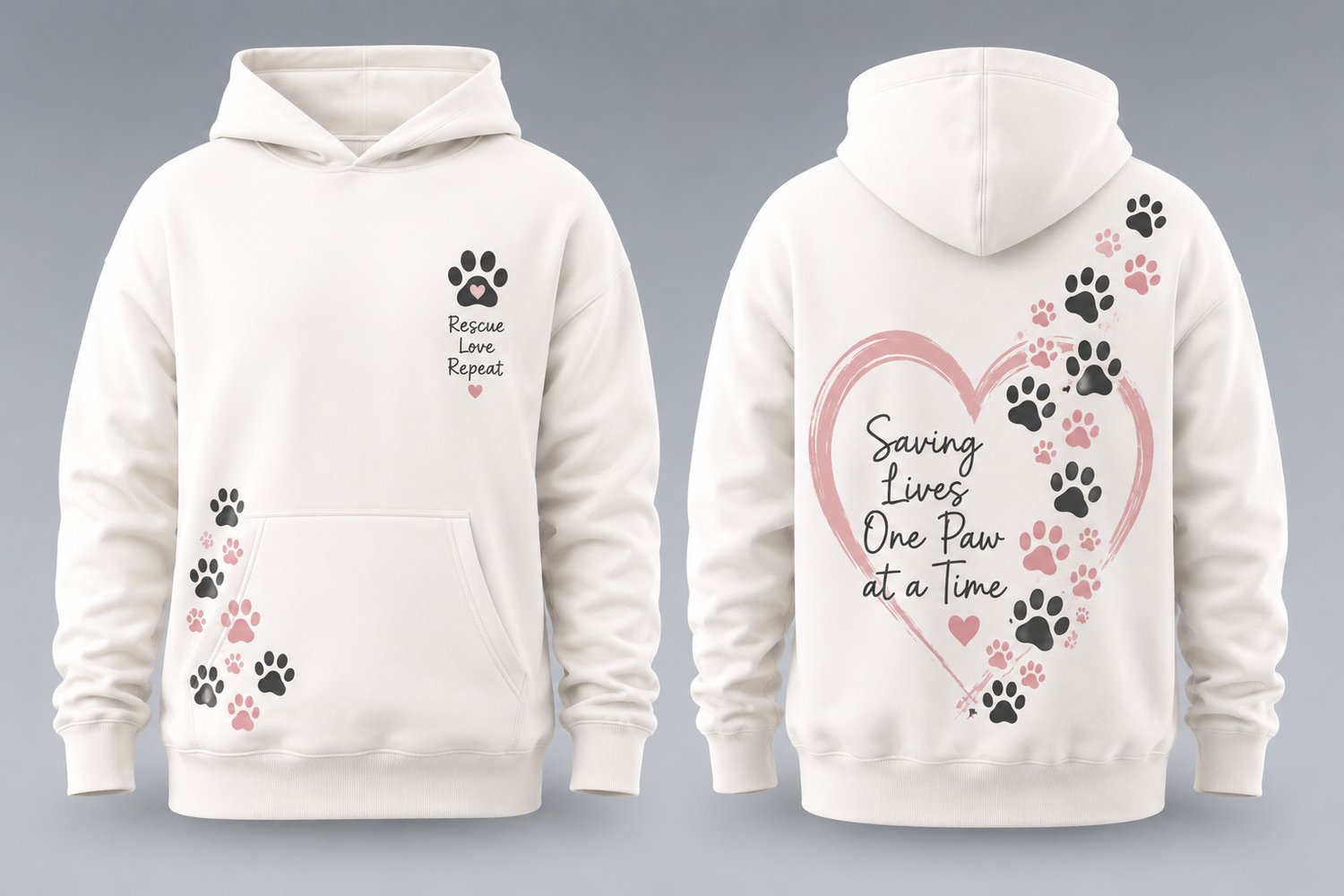 The Animal Rescue Organization Hoodie Collection