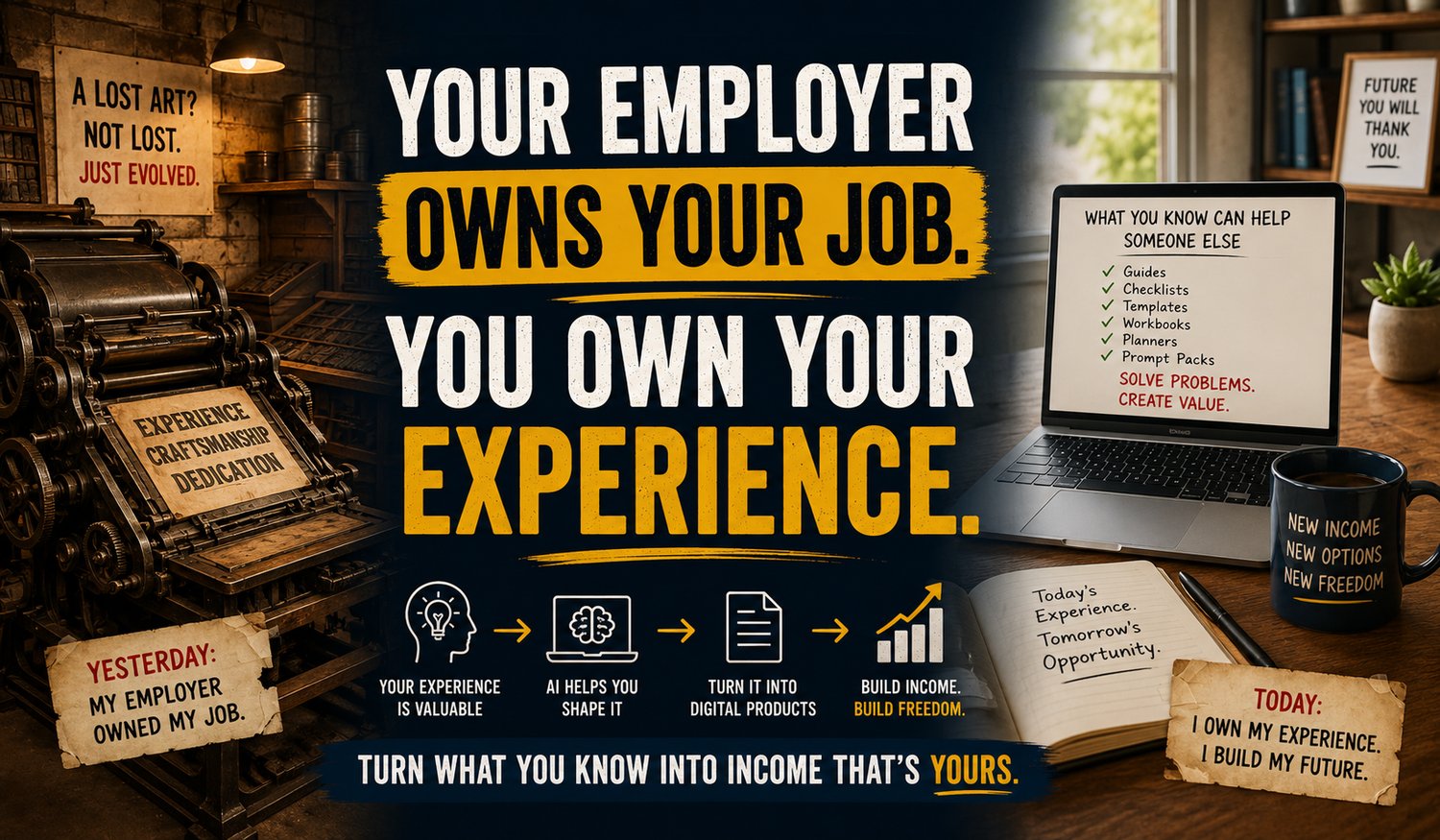 Your Employer Owns Your Job. You Own Your Experience