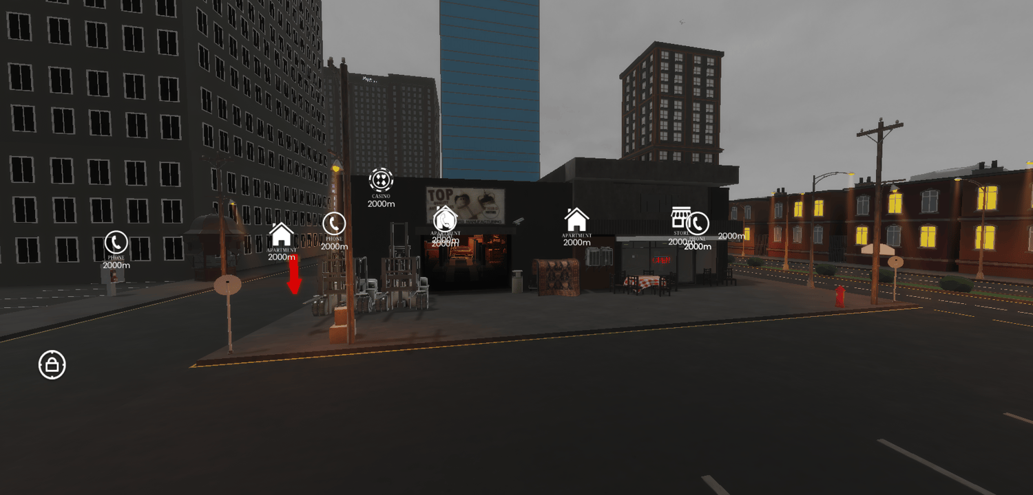 Philadelphia 1970s customized Roblox roleplay environment
