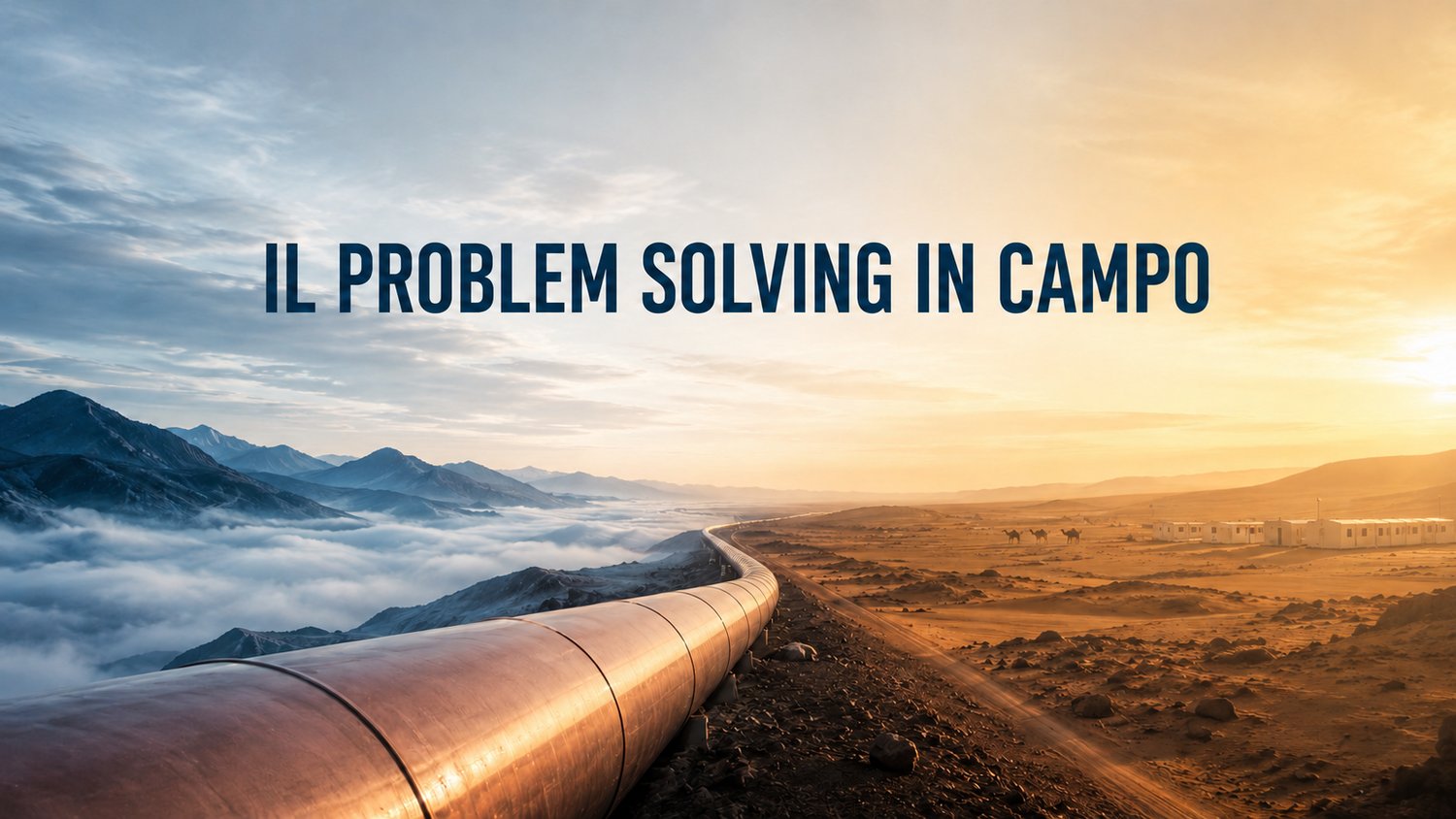 Metanodotto tra le montagne del Messico e il deserto di Gabès, simbolo della crescita professionale e del problem solving nei controlli ultrasonori automatici, Phased Array e TOFD.
