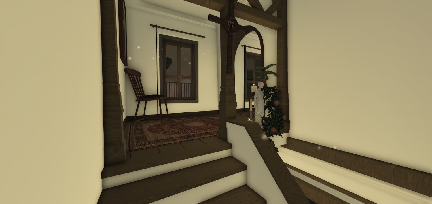 Antique living room decor