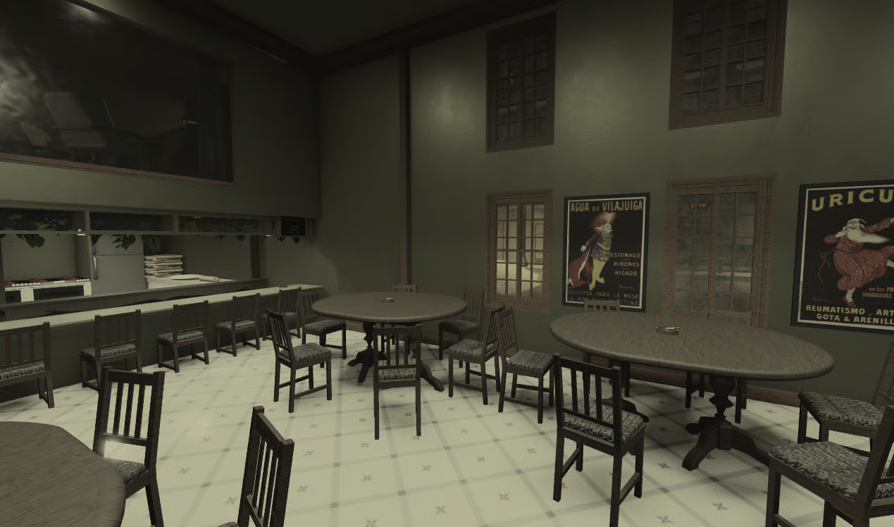 Detailed Roblox Italian pizzeria interior