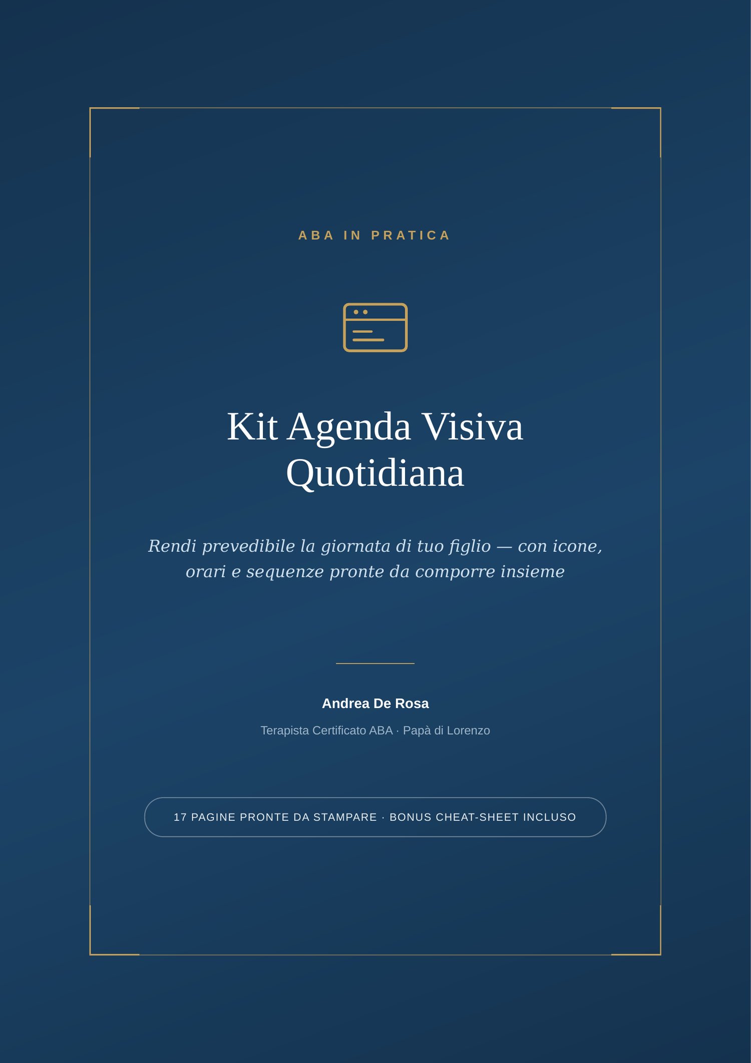 Kit Agenda Visiva Quotidiana