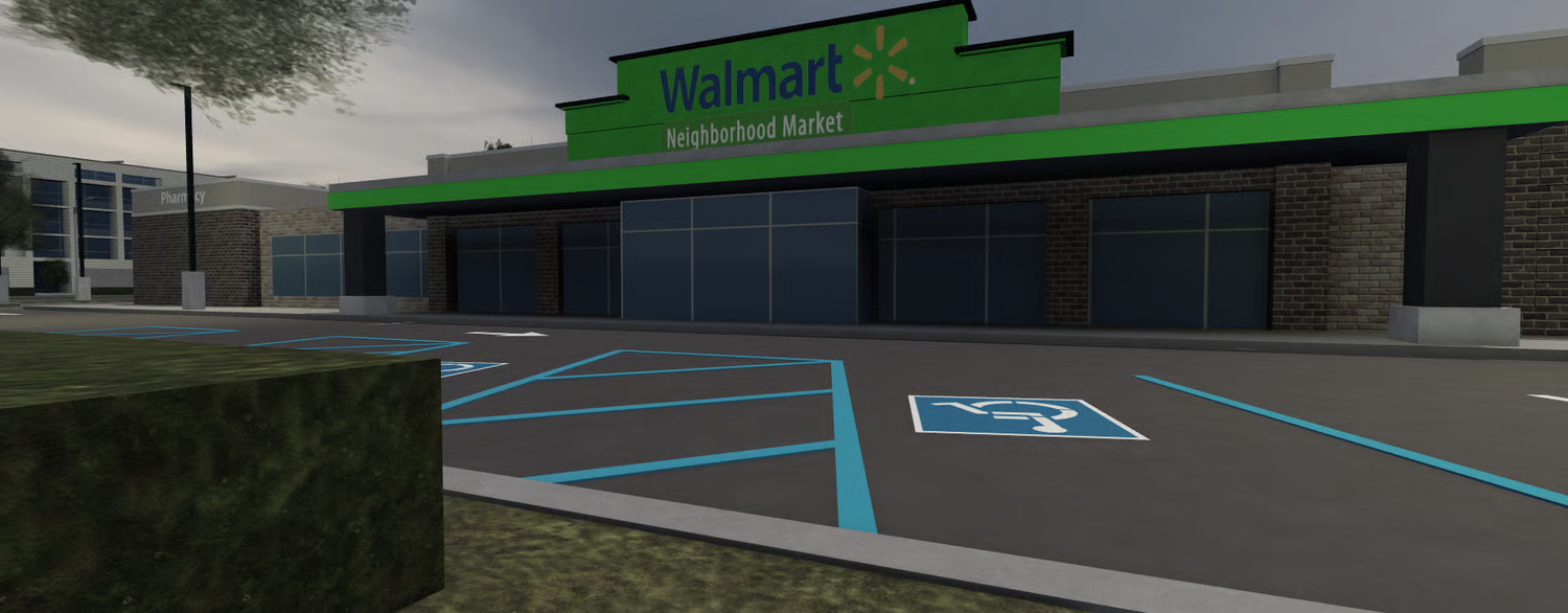 Roblox fire station and city streets