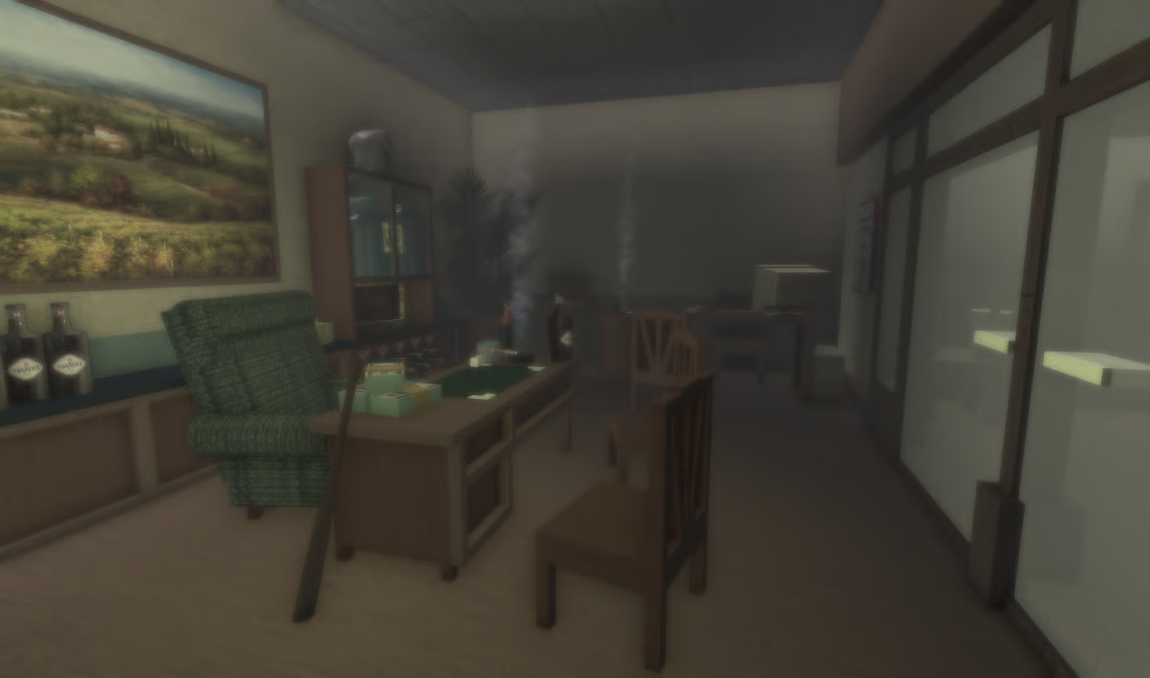 Two-story rustic roleplay hideout