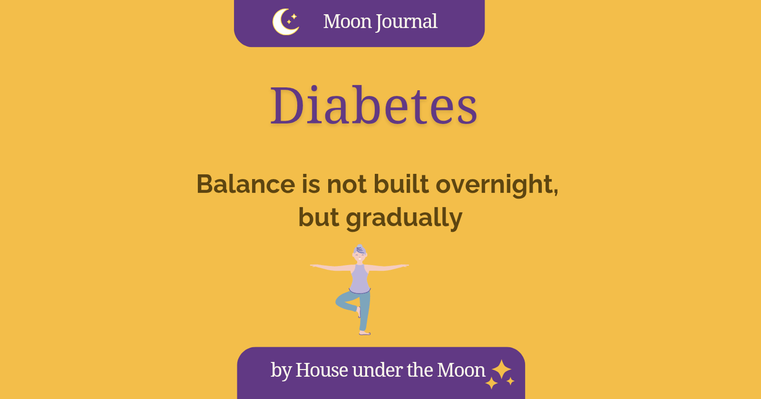 Balance is not built overnight but gradually