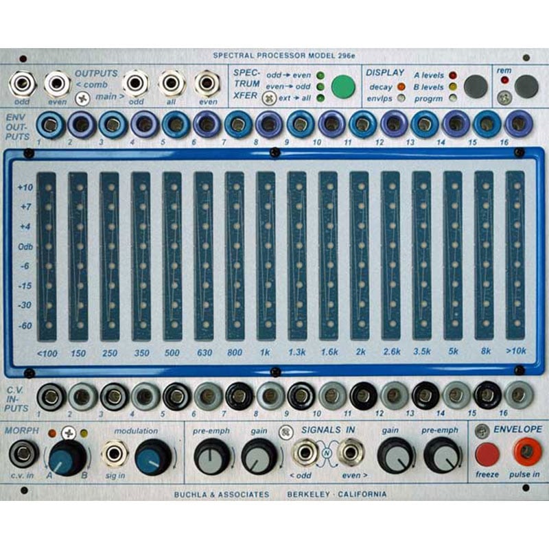 The Buchla 296e Spectral Processor