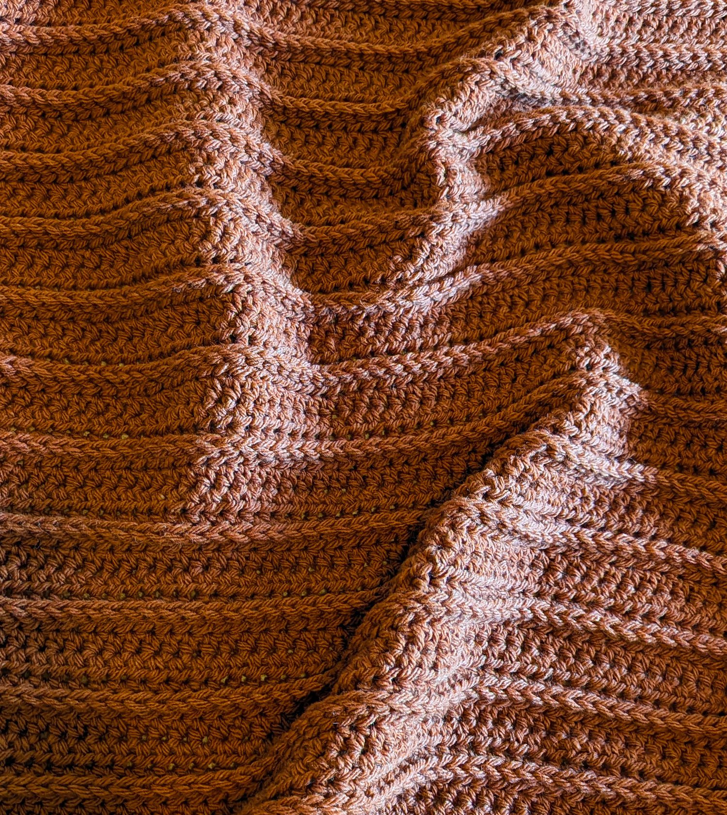 Homestead Ridge Crochet Blanket