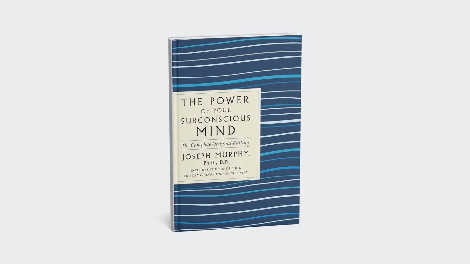 Book cover of The Power of Your Subconscious Mind by Joseph Murphy, a classic self-help book about the influence of subconscious beliefs, thoughts, and visualization on life experiences.