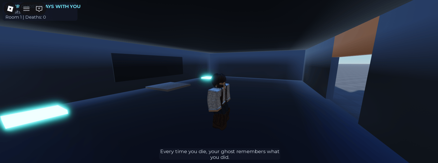 Roblox pressure plate and ghost coordination puzzle