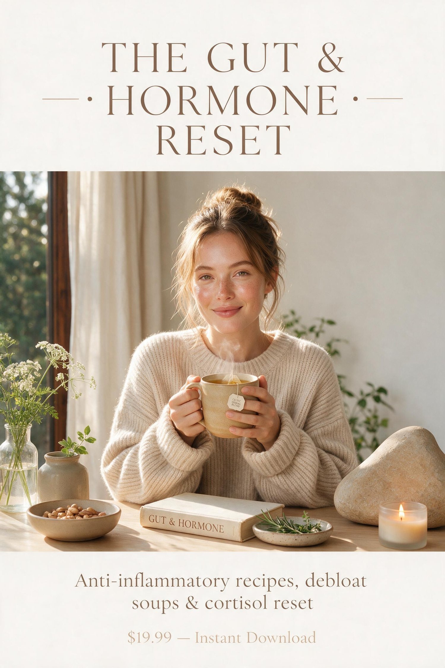 Anti inflammatory recipes, hormone balance meals, gut healing recipes, debloat foods, cortisol reset, anti inflammatory meal plan, bloating remedies food, hormone balancing foods for women, clean eating reset, metabolism reset diet