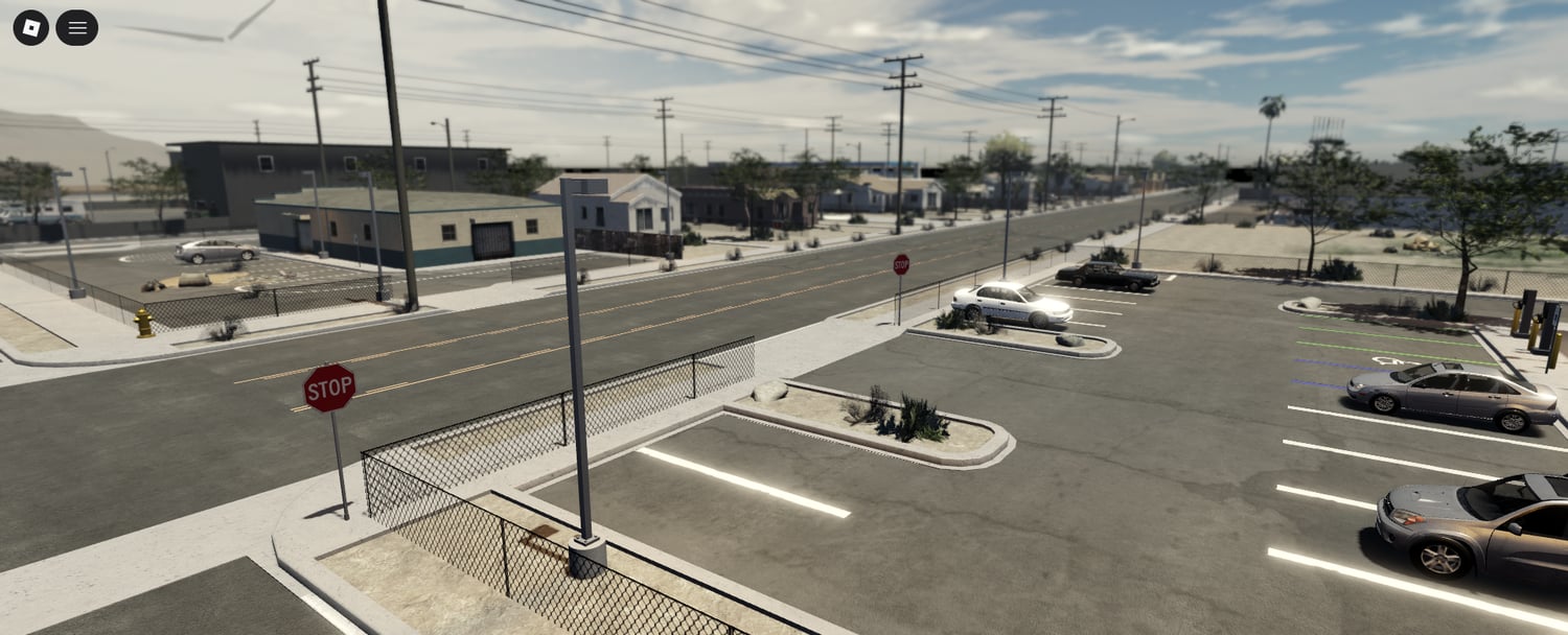 California city parking lot