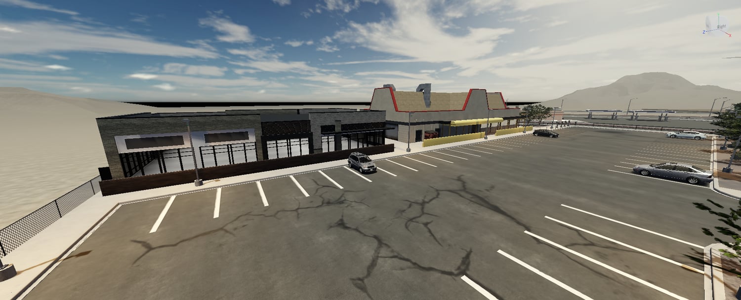 Unfinished California city map
