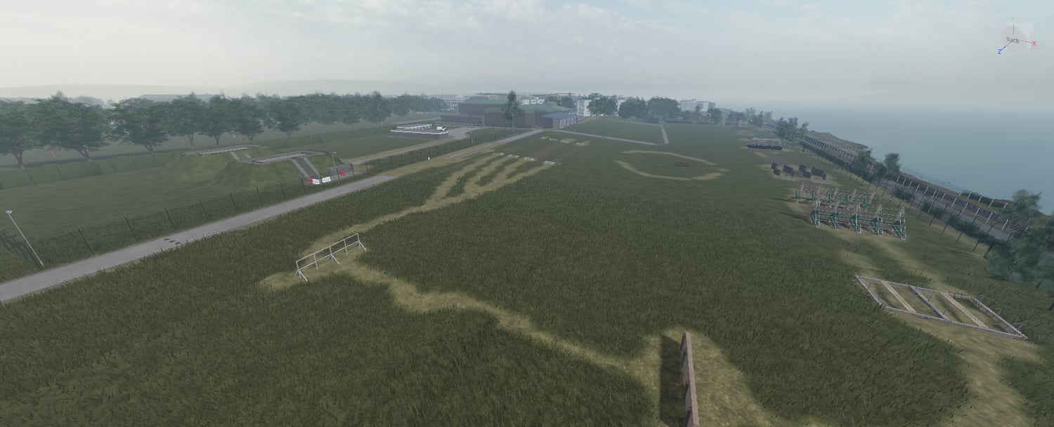 Training base road network