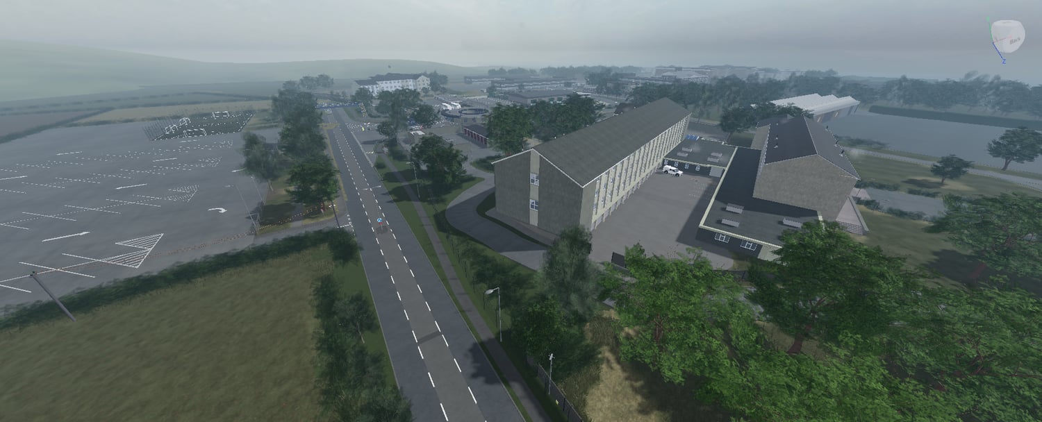 Military buildings and offices