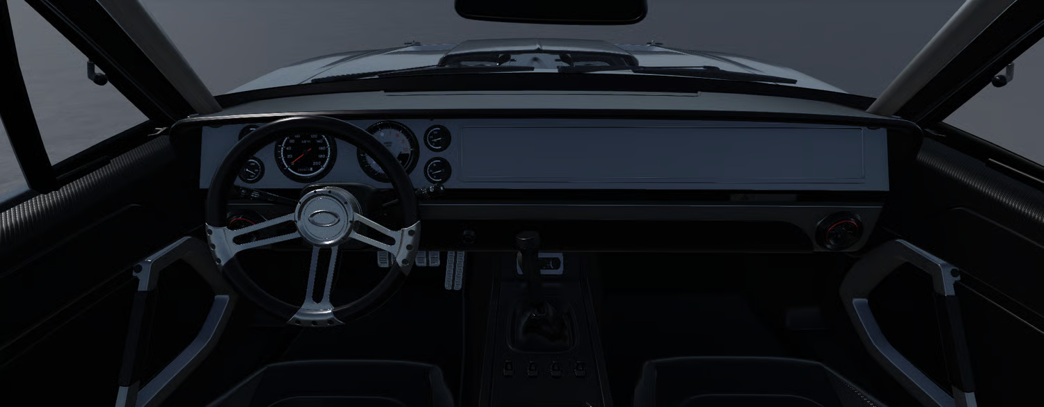 Detailed wheels and exterior bodywork