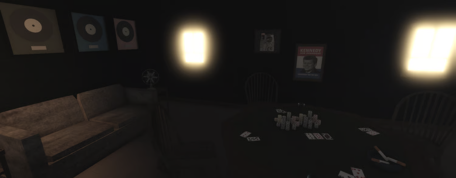 Roblox Studio hierarchy showing camera, weapon, interface, and footstep scripts
