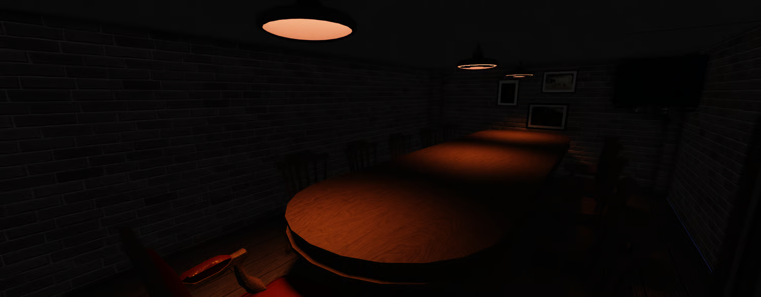 Roblox mobster hideout featuring a hidden basement and vintage garage