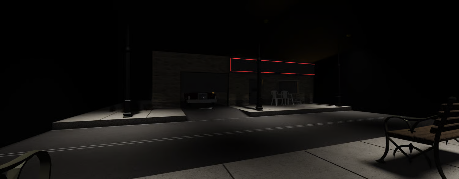Mobster Bar in Nowhere Roblox 1950s crime hideout interior