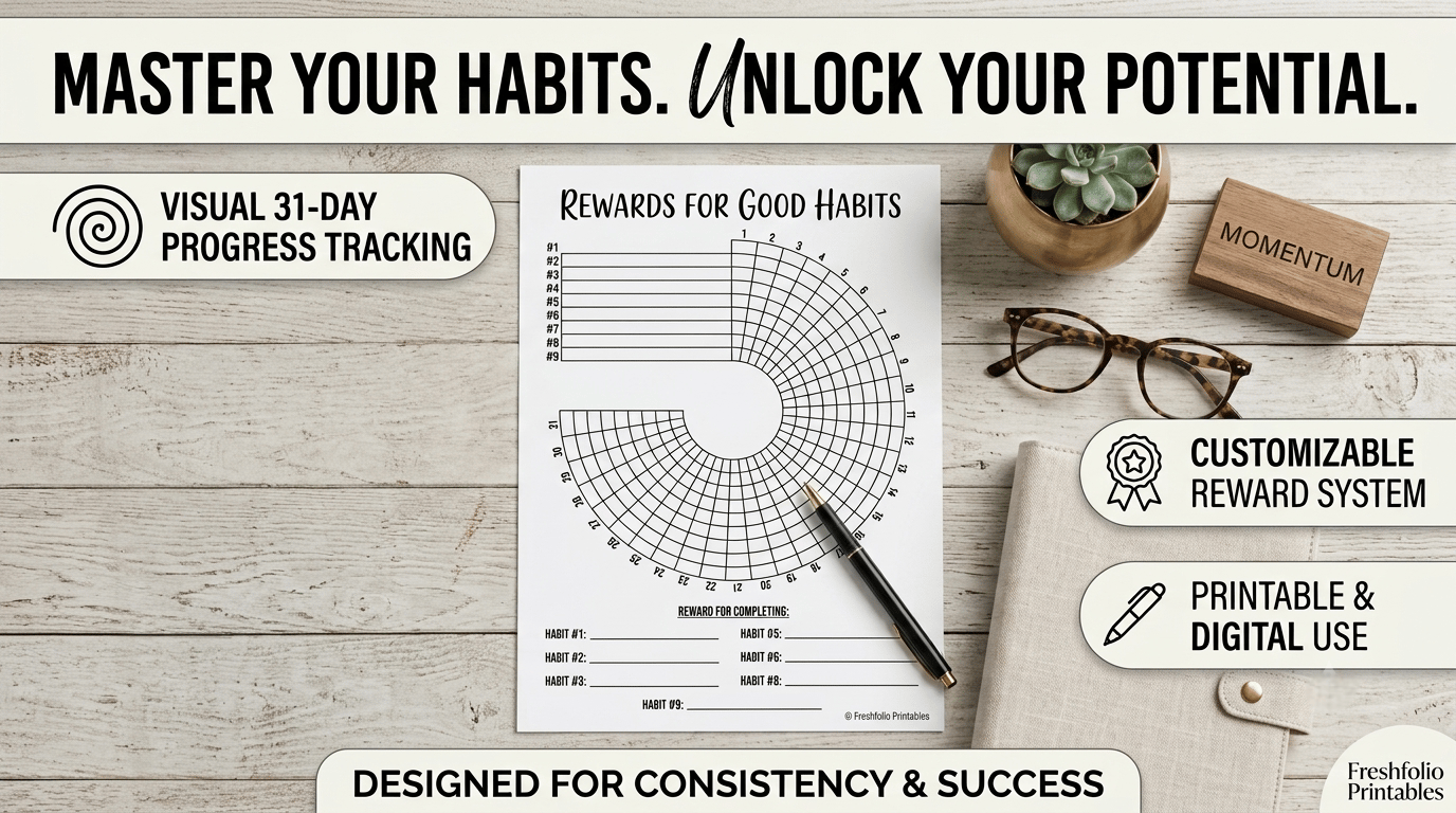 Monthly habit tracker