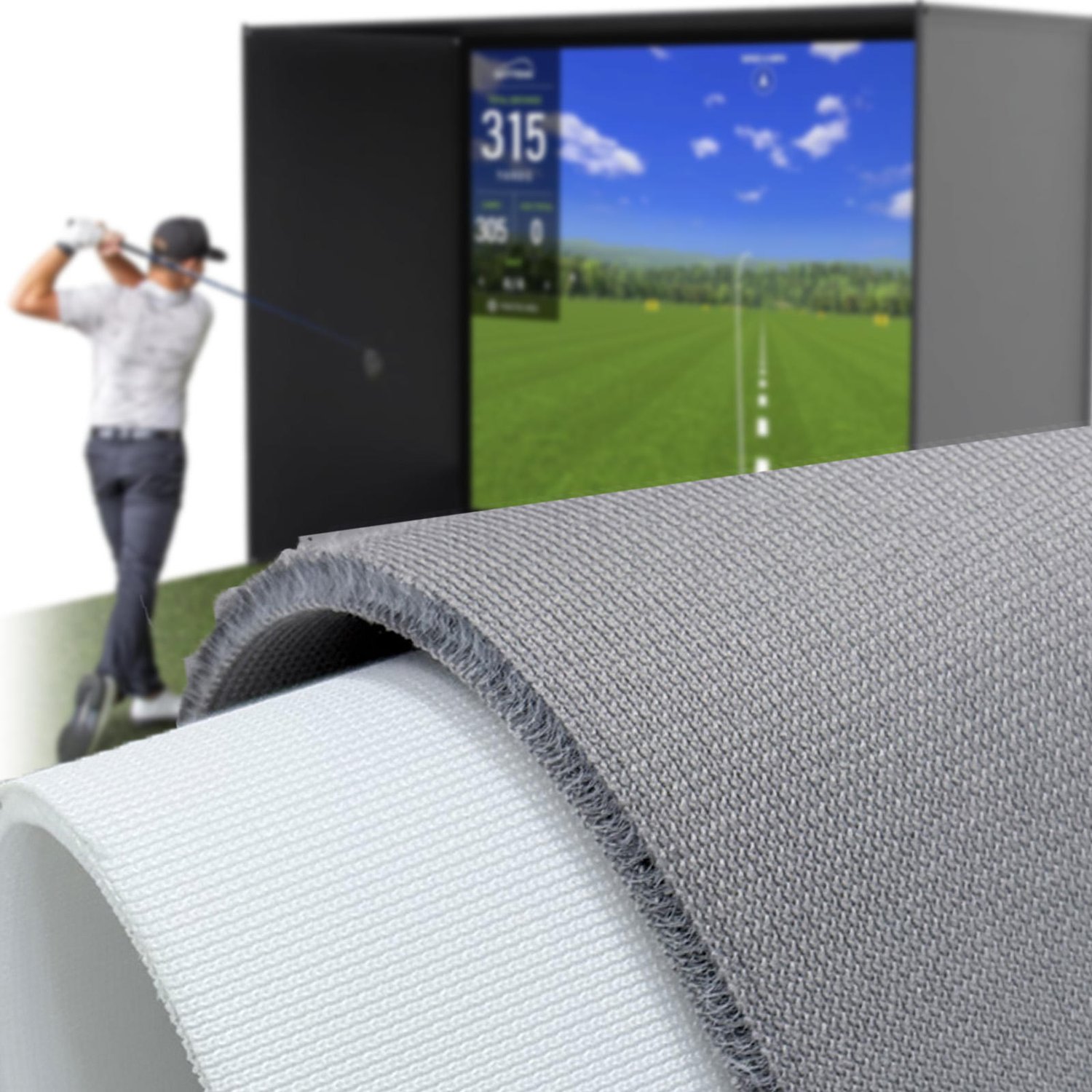 golf-simulator-screen-rust-resistant-grommet-comparison