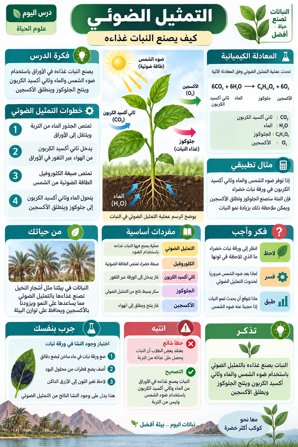 العلوم للصف الثامن: بوسترات إنفوجرافيك تفاعلية تشرح المفاهيم الأساسية ببساطة ومتعة