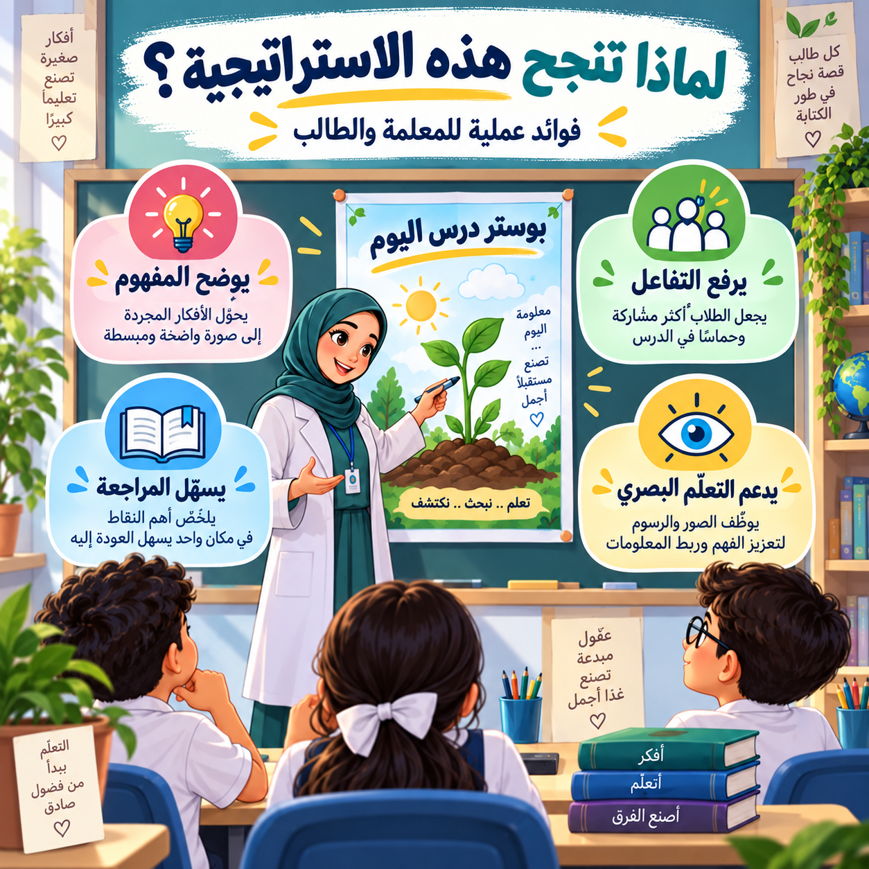 ما الذي يجعل «بوستر درس اليوم» ناجحًا؟