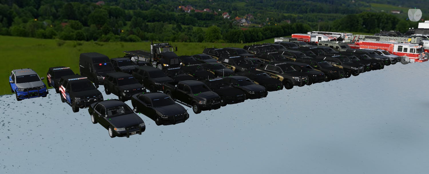 Large trucks and trailer vehicles