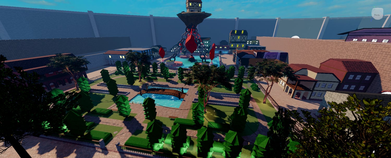 Fantasy dome and tower complex