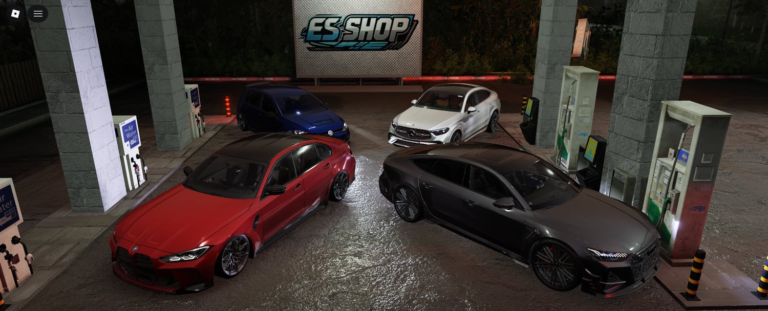 Four vehicle pack with detailed PBR exteriors