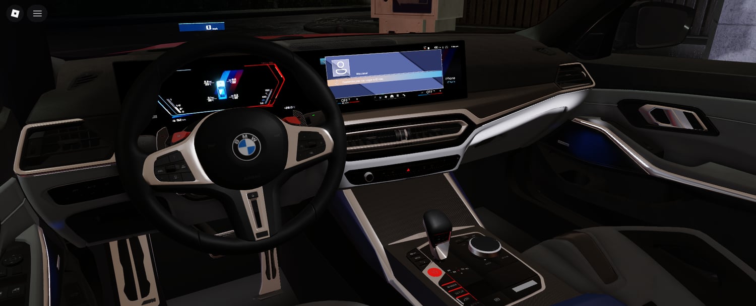 Luxury vehicle with openable doors and front hood