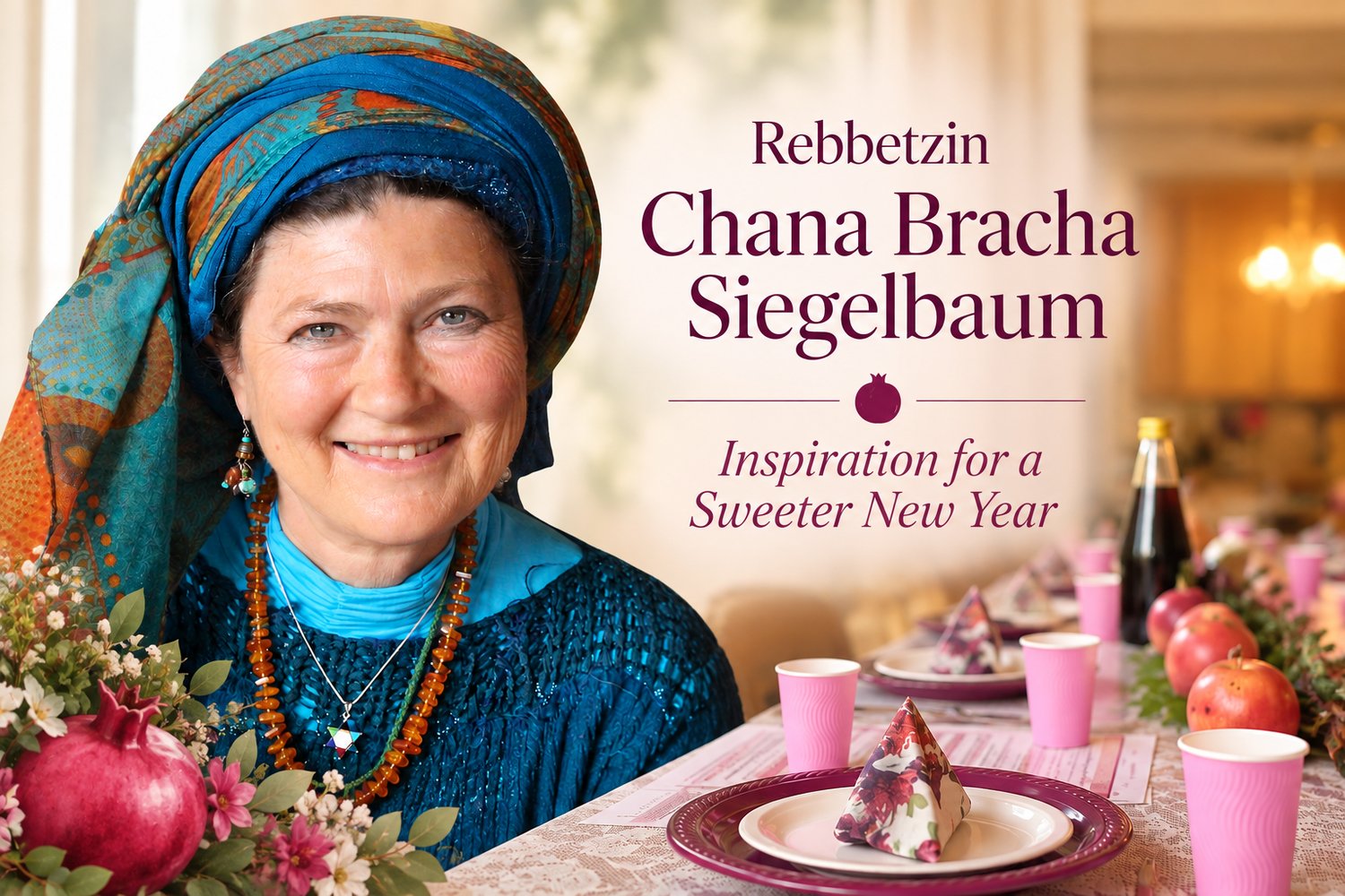 JEWISH HOLIDAYS I ROSH HASHANAH     For as long as I can remember, my husband and I have hosted Meditative Rosh Hashanah  Seders for our students and retreat participants – women drawn to the serene atmosphere of  Bat Ayin, its soulful, intentional tefila