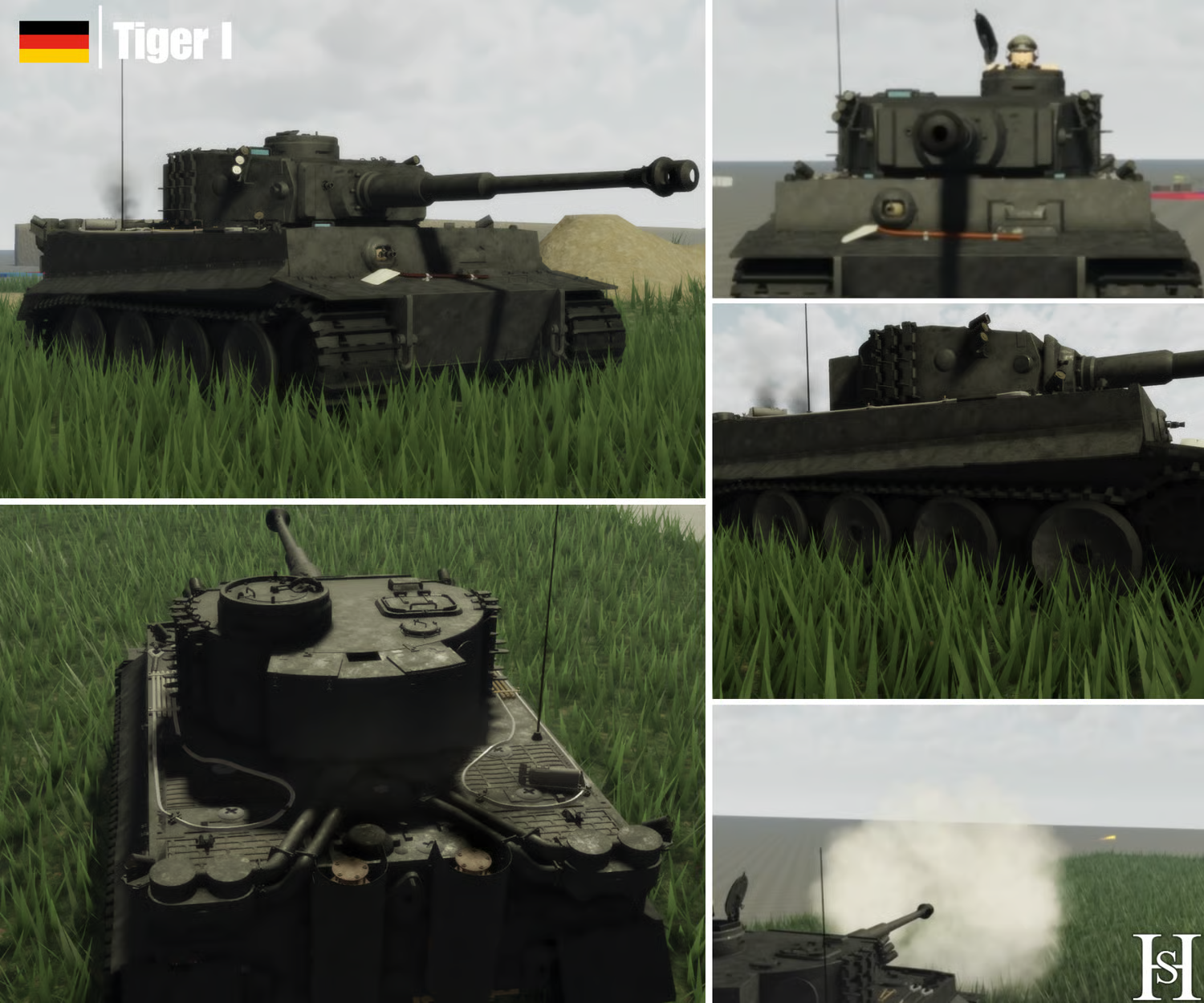 Tiger 1 German tank