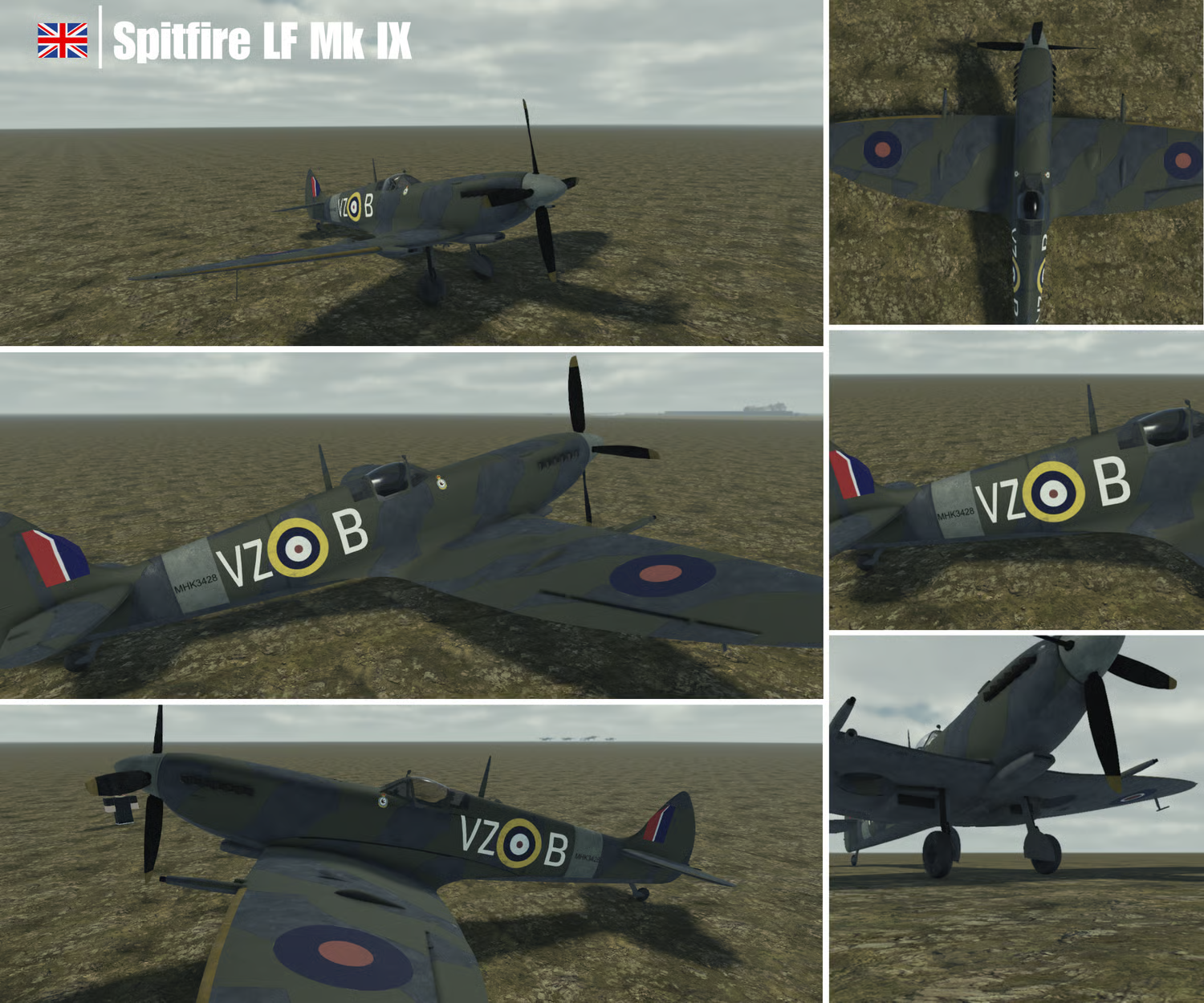 Mk IX fighter aircraft