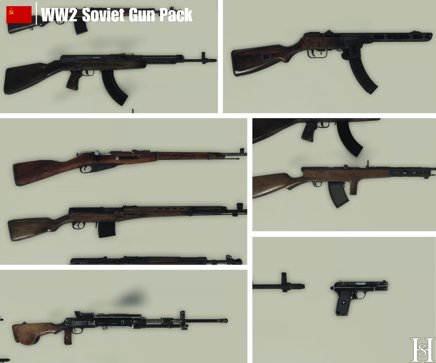 Soviet WW2 weapons