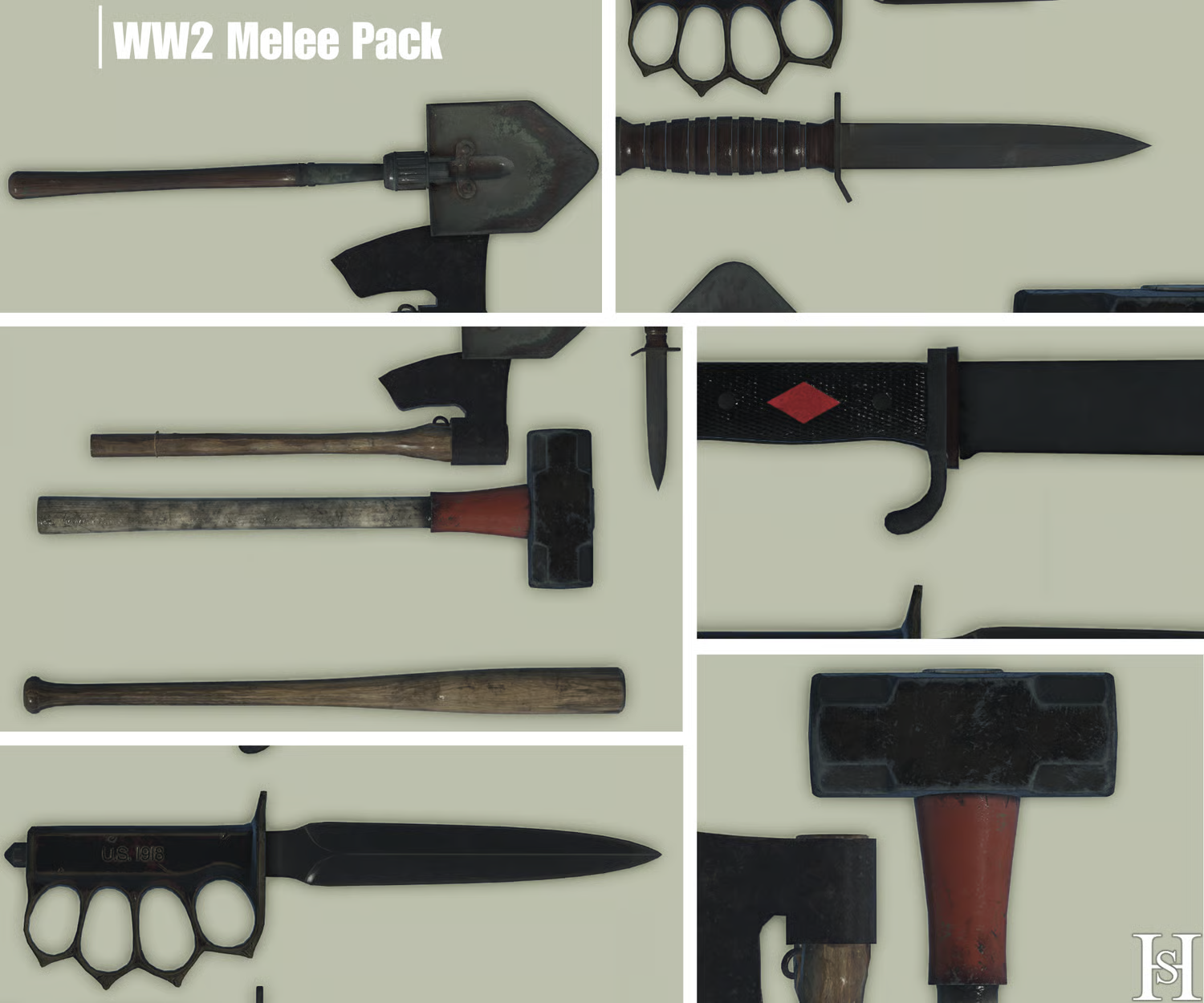 WW2 melee arsenal