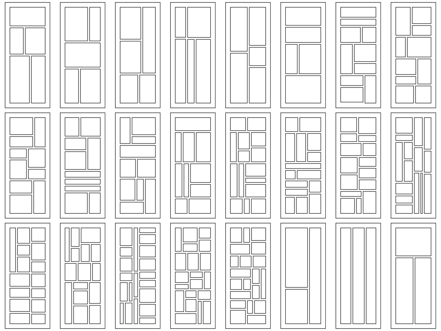 Boxed Doors - Sharped | 25 Door Design preview 2