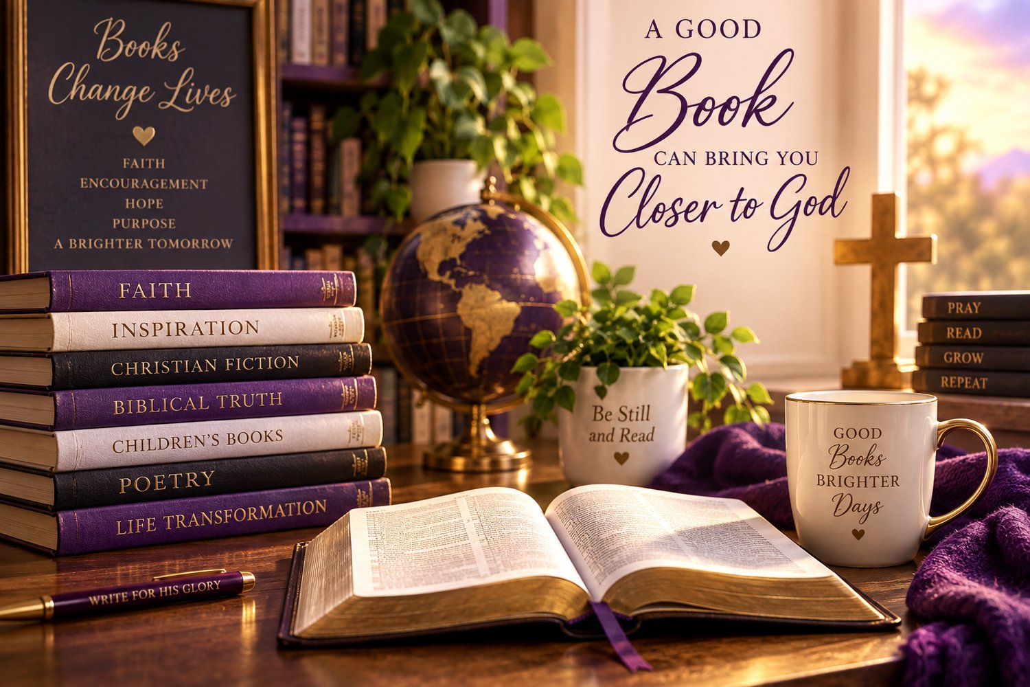 Discover Christian and inspirational ebooks from God's Way Publishing. Explore faith-based books, Christian fiction, devotionals, inspirational stories, poetry, children's books, testimonies, and spiritual growth resources designed to encourage, inspire, strengthen faith, and share messages of hope and purpose.
