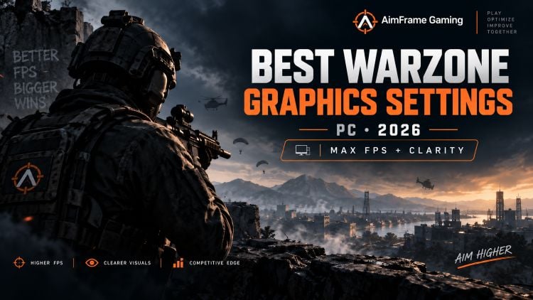 Warzone Graphics Settings: AimFrame Gaming