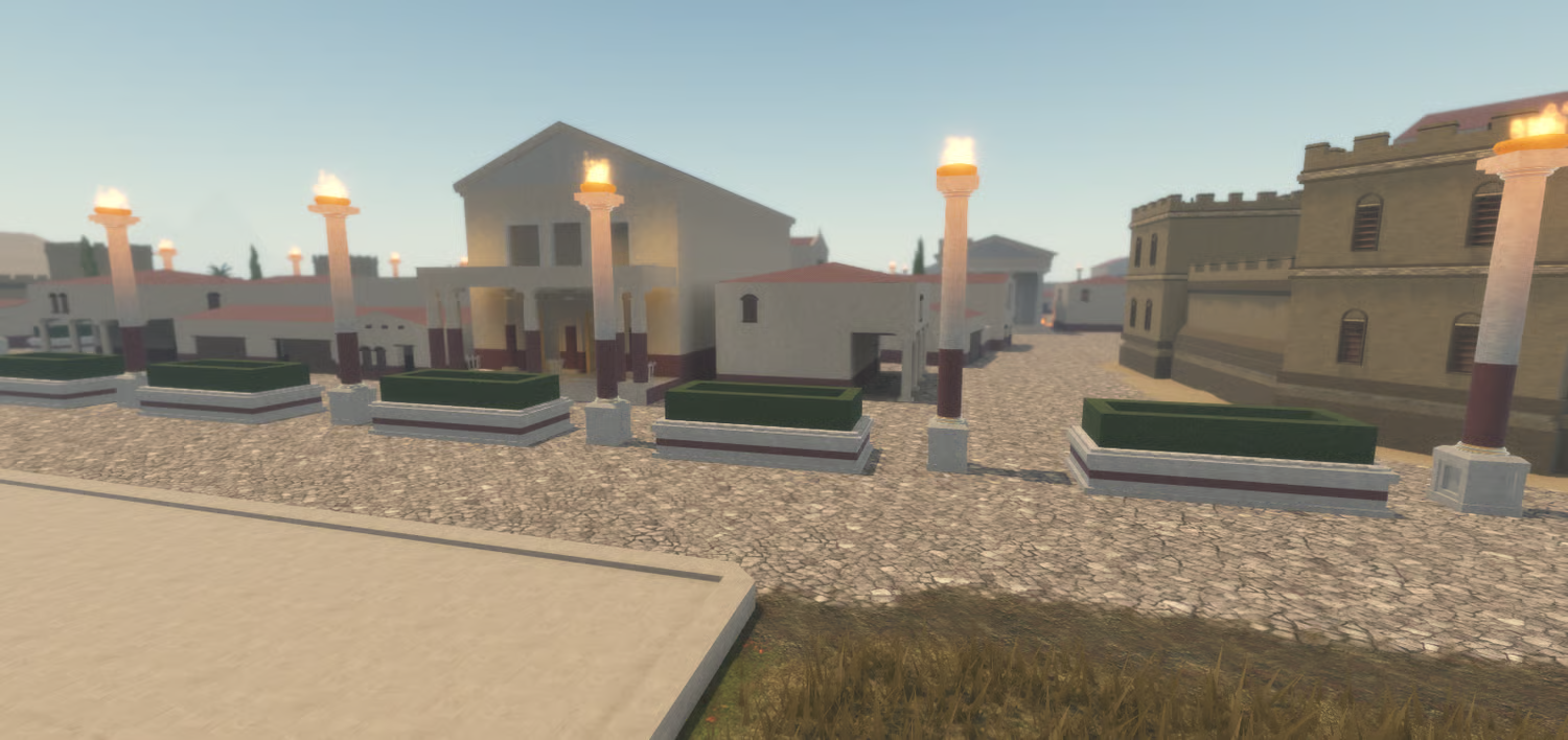 Roman Roblox gameplay HUD