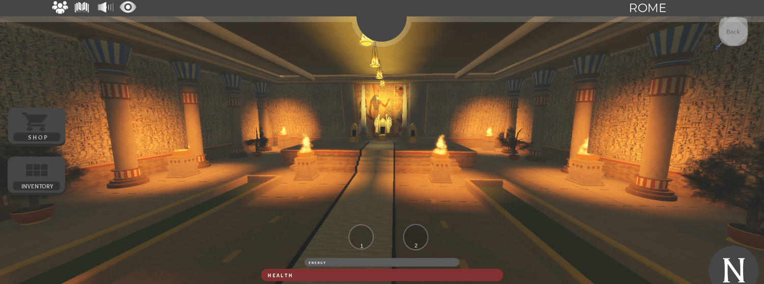 Roman Egypt map environment