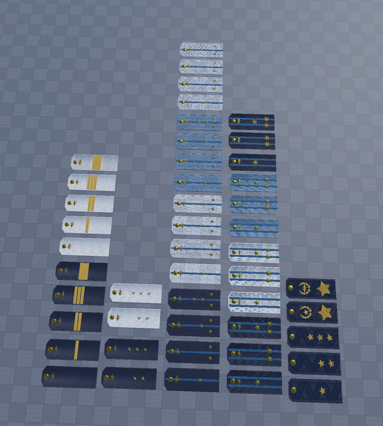 Air Force shoulderboards