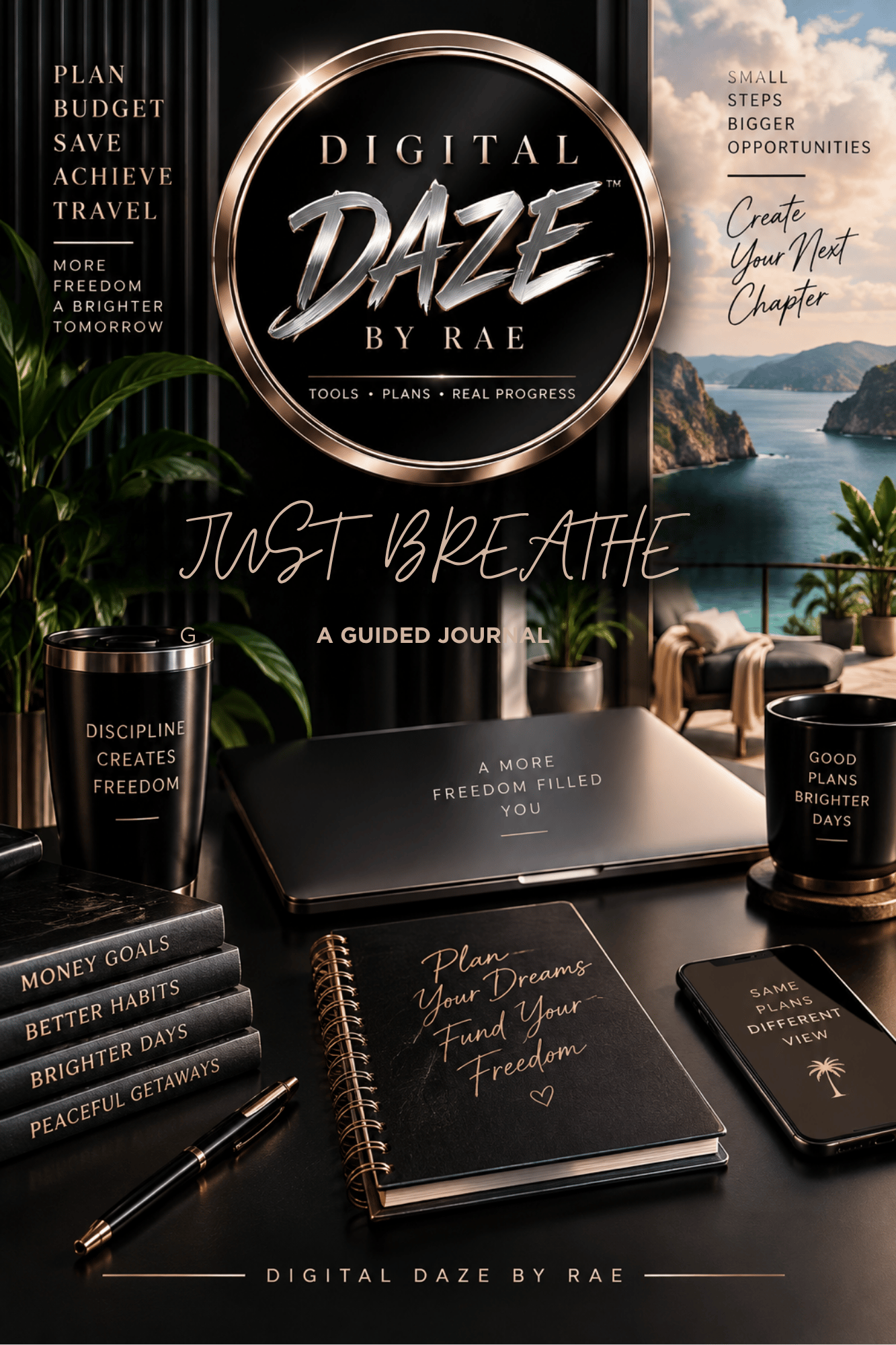 JUST BREATHE — Guided Journal