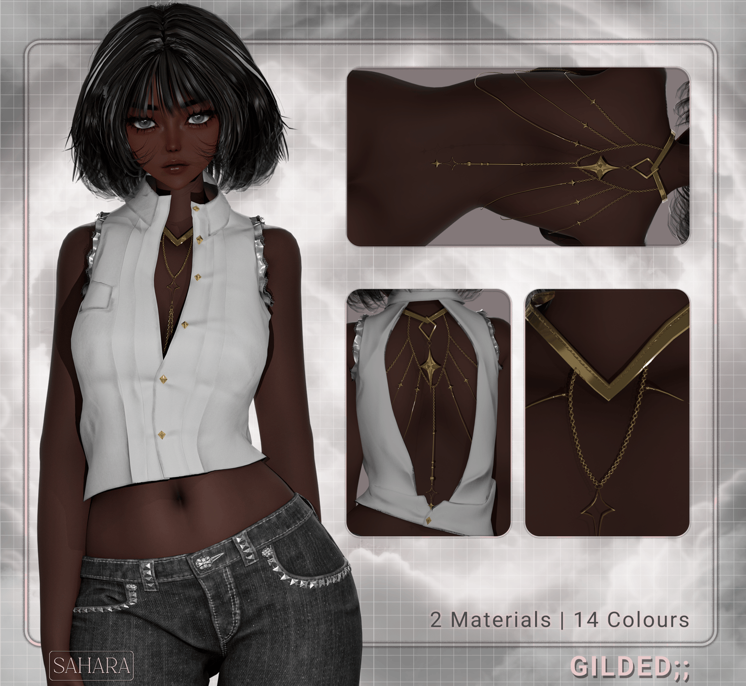 Gilded;;