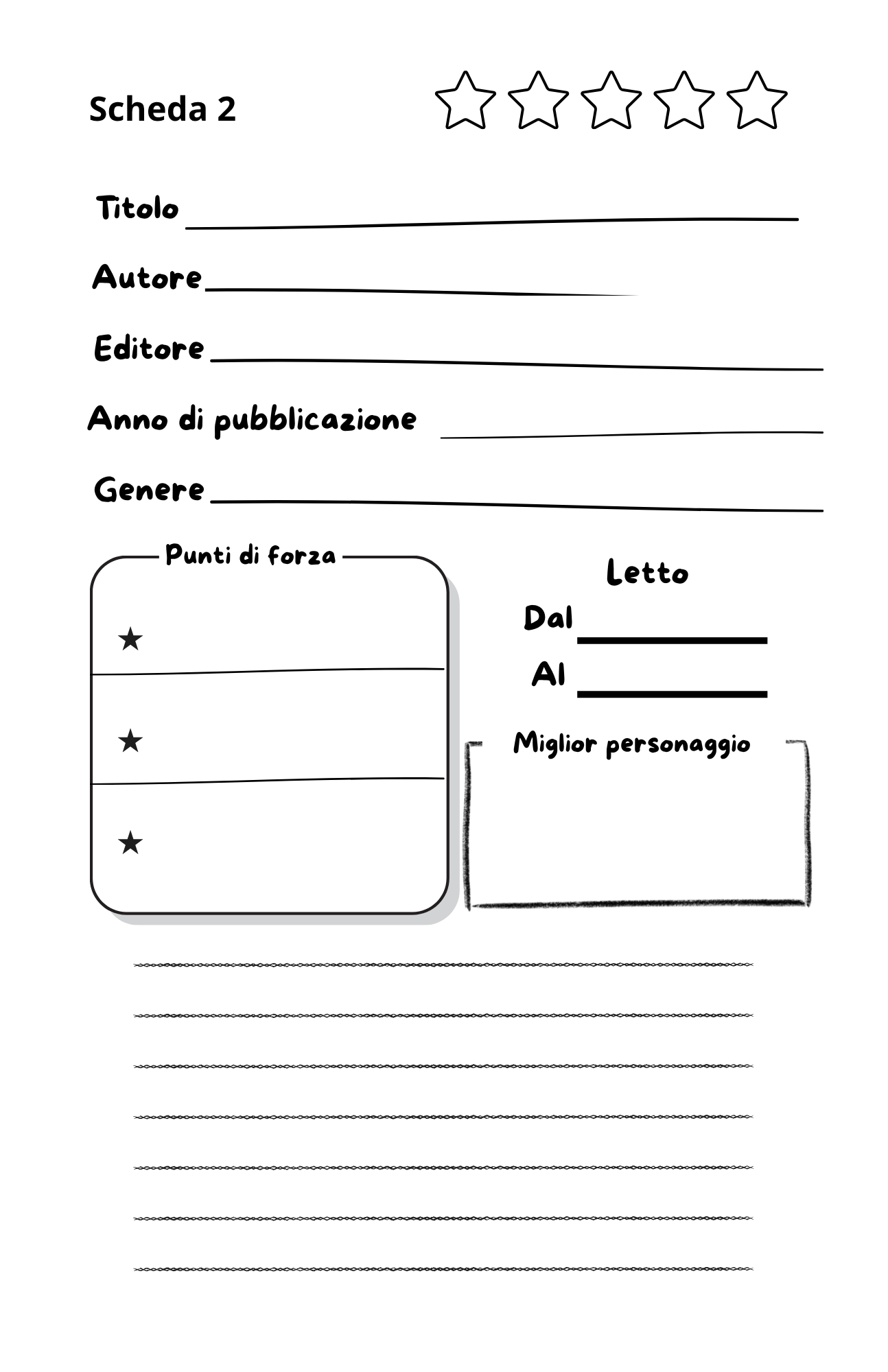 Scheda libro