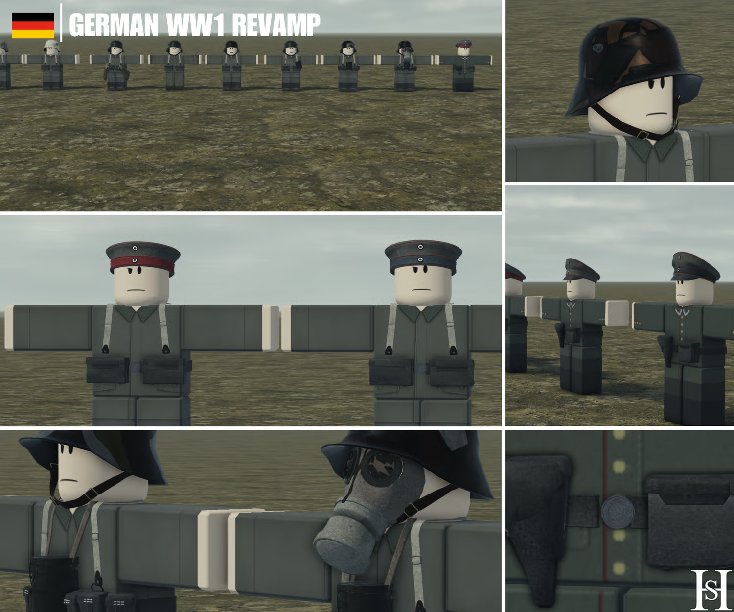 WWI enlisted uniform personnel